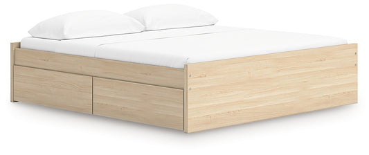 Onita King Platform Bed with 2 Side Storage
