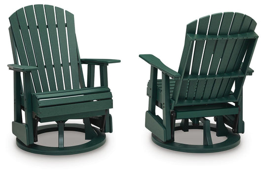 Shell Beach Swivel Glider Chair