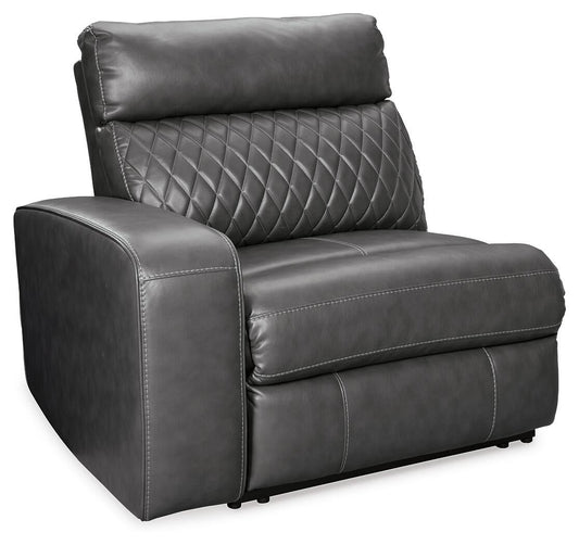 Samperstone 2-Piece Power Reclining Sectional Loveseat