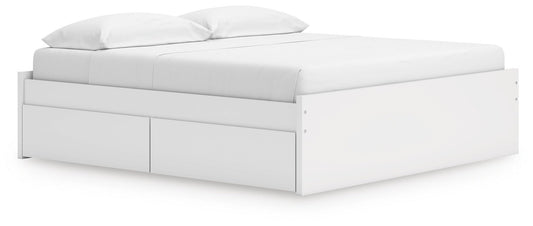 Onita King Platform Bed with 1 Side Storage