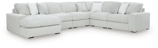 Stupendous 6-Piece Sectional with Chaise