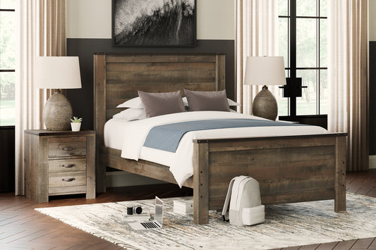 Trinell  Panel Bed