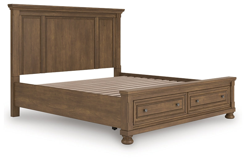 Feddinger King Panel Storage Bed