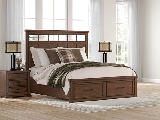 Taffenbrook King Panel Storage Bed