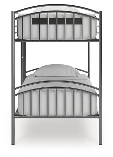 Lanceburg Twin/Twin Bunk Bed w/Ladder