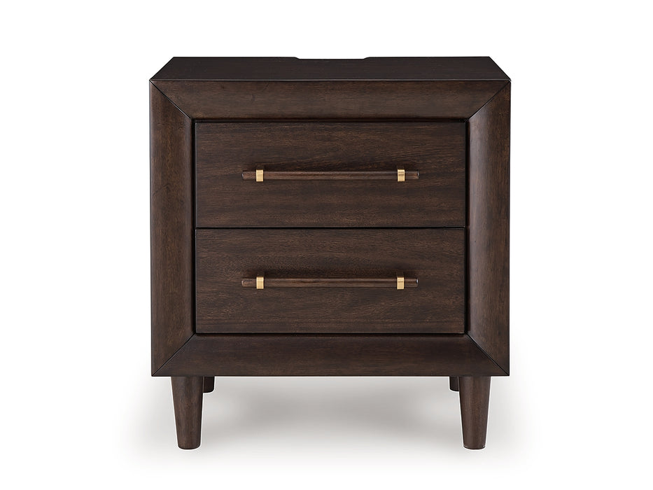 Dantenton Two Drawer Night Stand