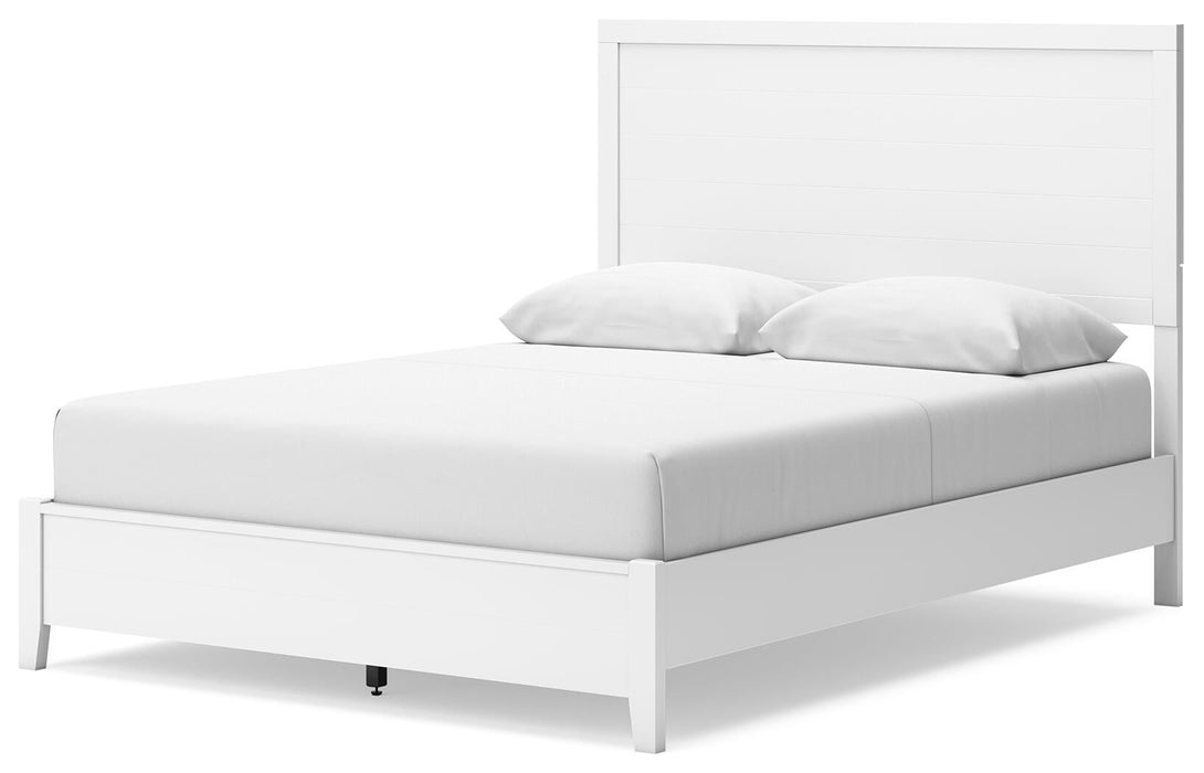 Binterglen Queen Panel Bed, Dresser, Mirror, Chest and Nightstand