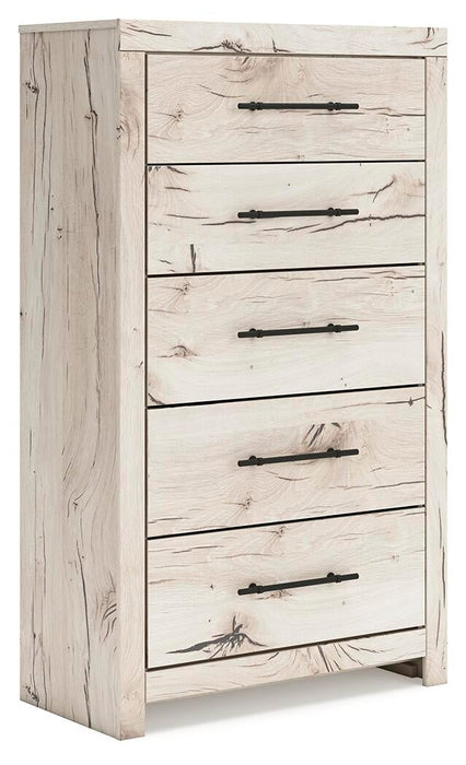 Lawroy Twin Panel Bed, Dresser, Mirror, Chest and Nightstand