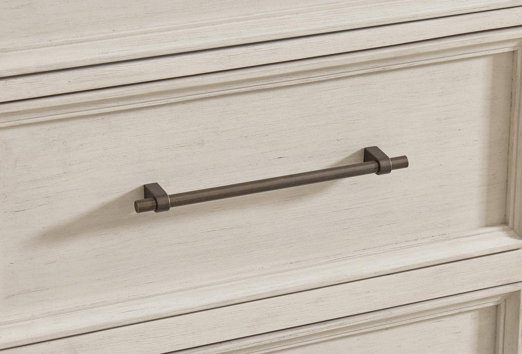 Shaybrock King Panel Bed, Dresser, Mirror and Nightstand