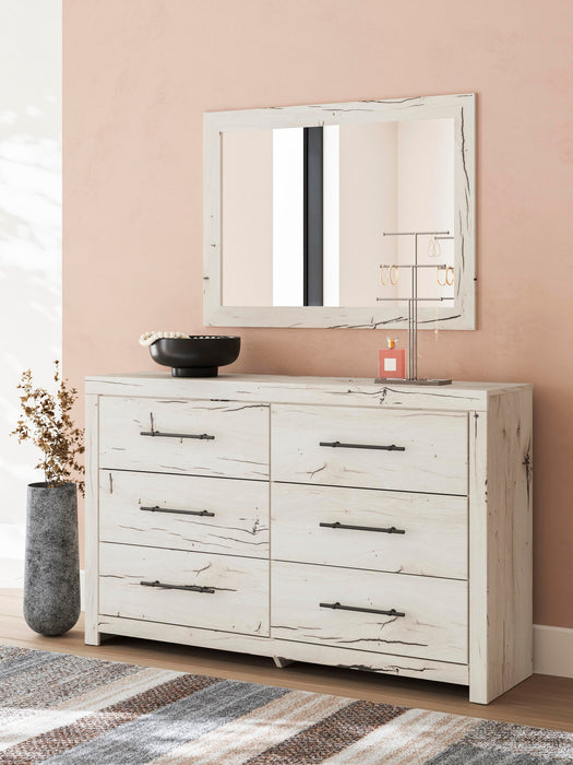 Lawroy Queen Panel Storage Bed, Dresser, Mirror, Chest and Nightstand