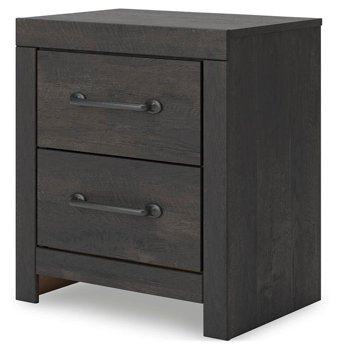 Hollivern Full Panel Bed, Dresser, Mirror, Chest and Nightstand