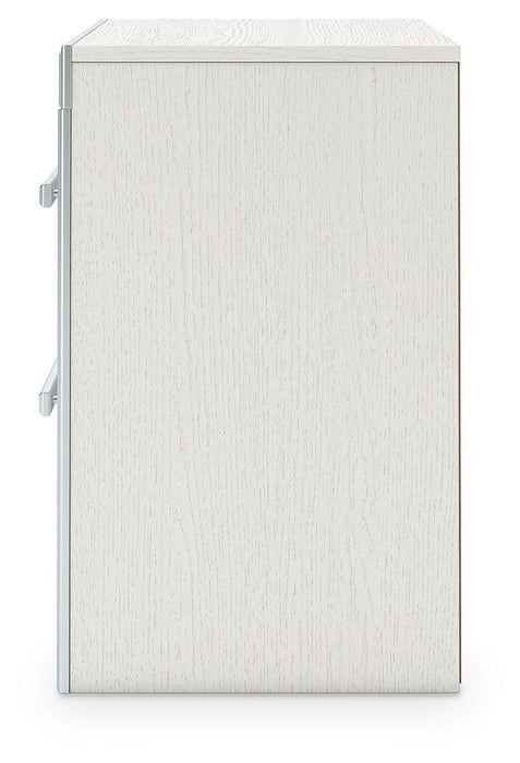 Zuraleus Queen Upholstered Panel Bed, Dresser, Mirror and Nightstand