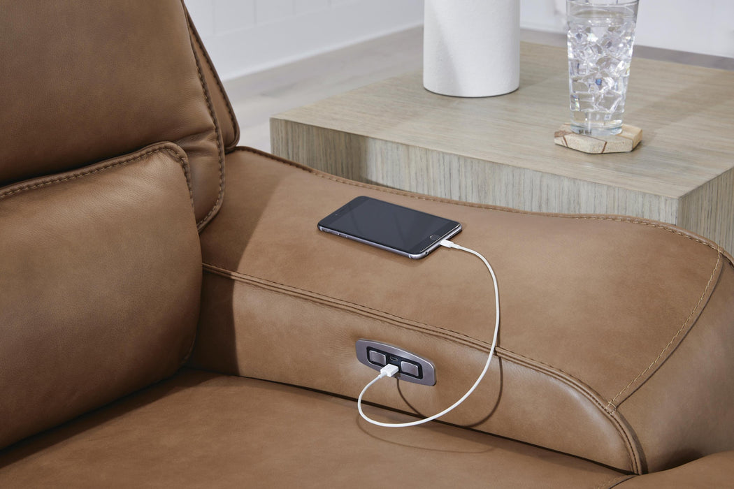 DeepWakes 4-Piece Power Reclining Sectional with Chaise
