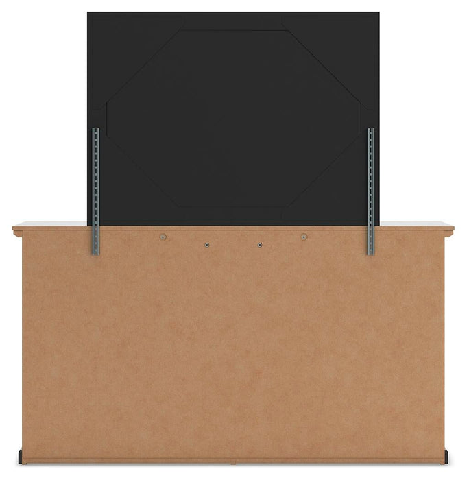 Maribel Full Panel Bed, Dresser, Mirror and Nightstand