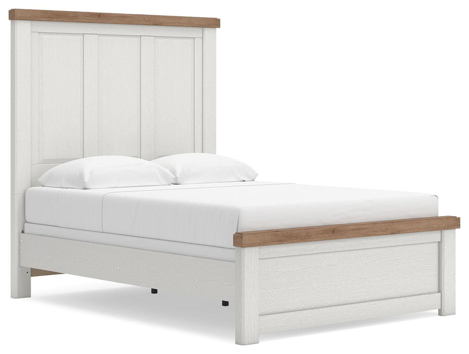 Savonport Full Panel Bed. Dresser, Mirror and Nightstand
