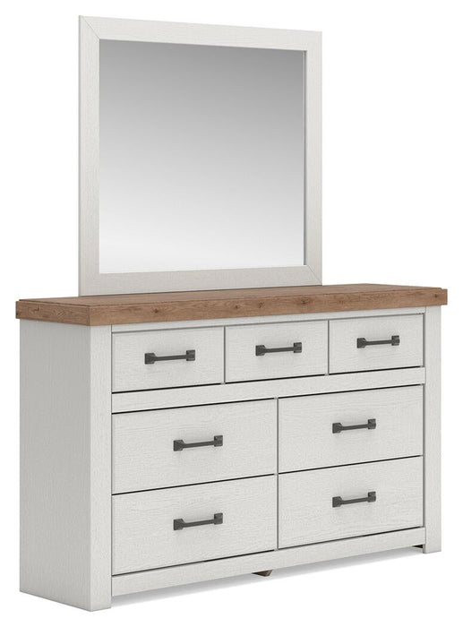 Savonport Full Panel Bed, Dresser and Mirror