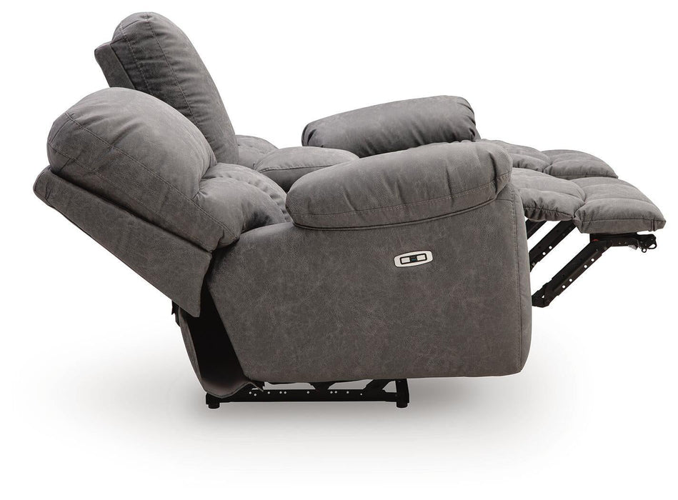 Bakerstein PWR REC Loveseat/CON/ADJ HDRST