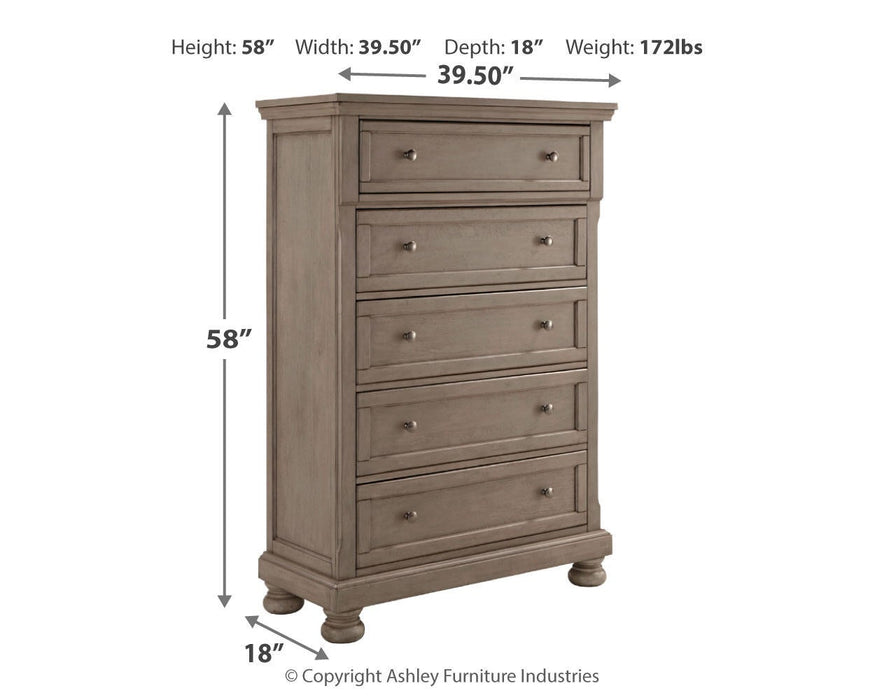 Lettner Five Drawer Chest