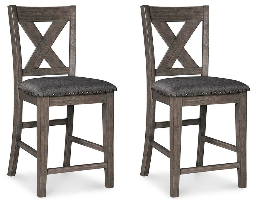 Caitbrook Upholstered Barstool (2/CN)