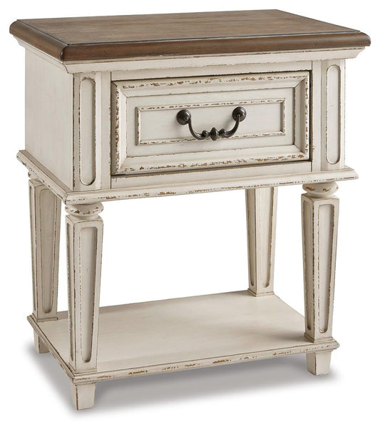 Realyn One Drawer Night Stand