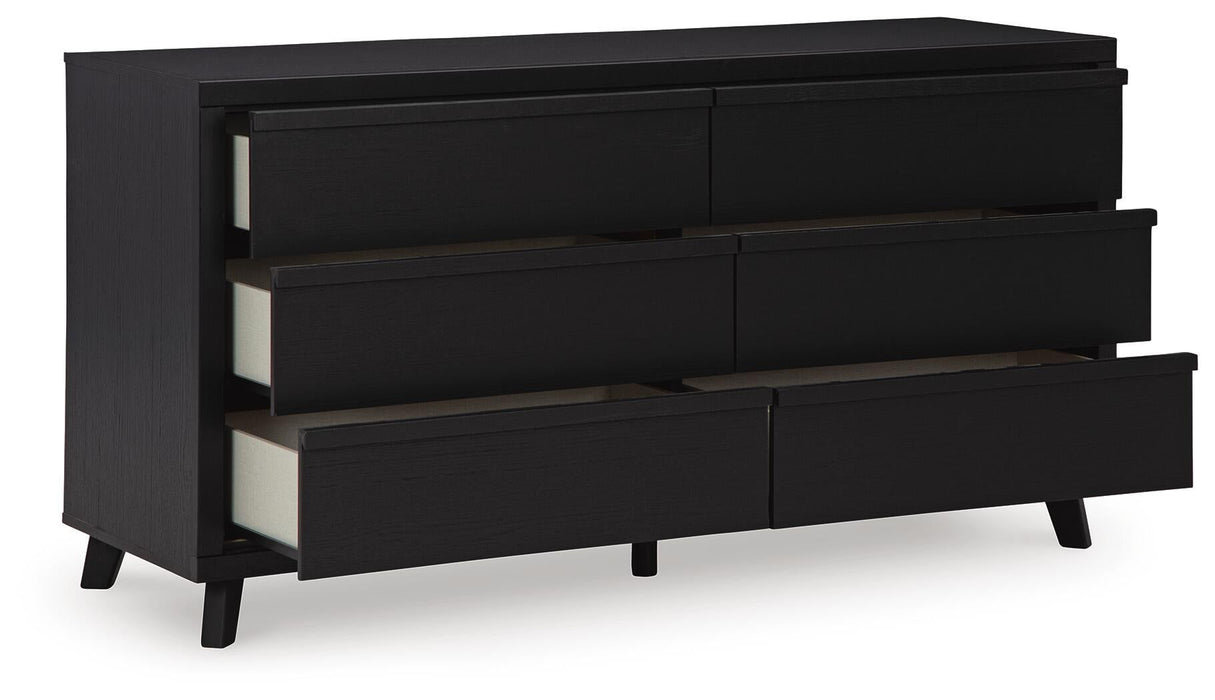 Danziar Six Drawer Dresser