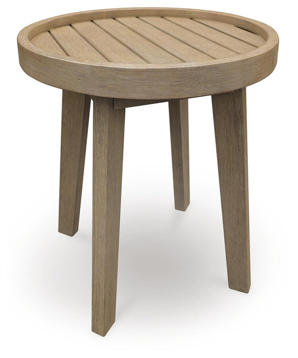 Marina Sun Round End Table