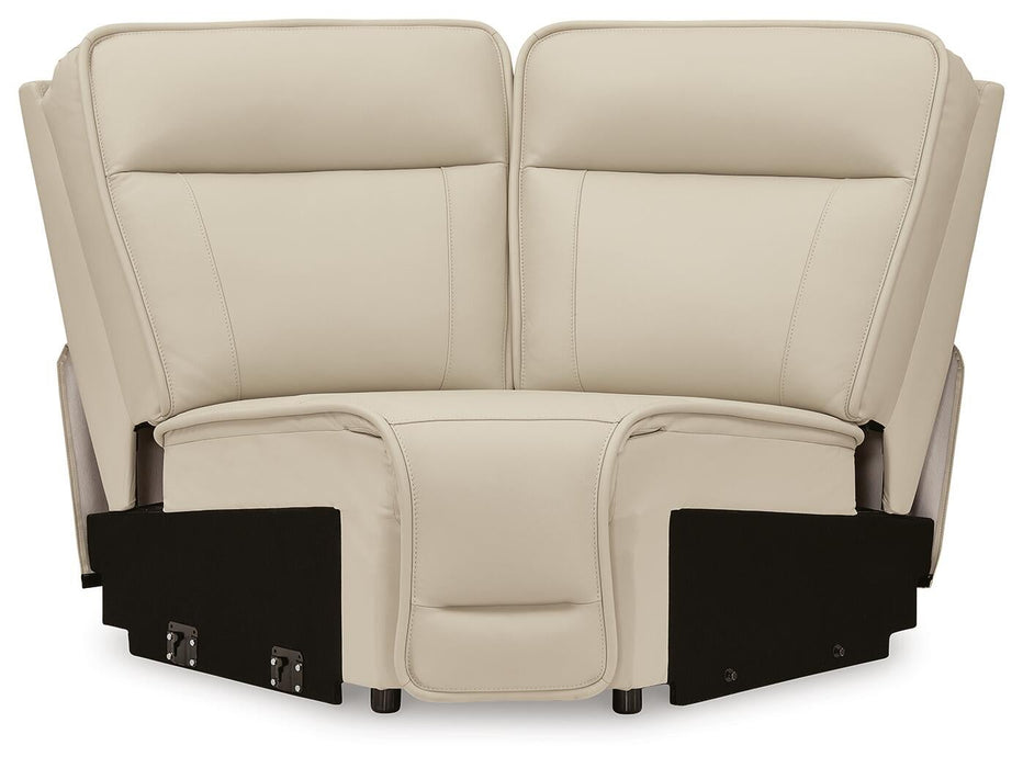 Double Deal 4-Piece Reclining Sectional