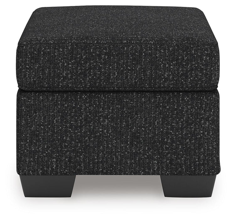 Jasmine Peaks Ottoman