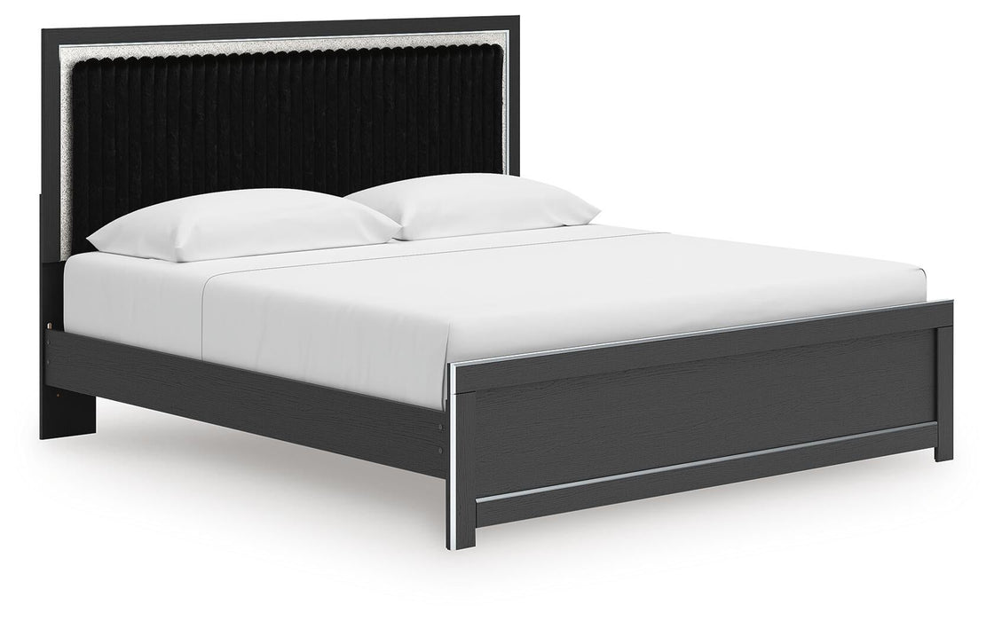 Zuraleus King Upholstered Platform Bed