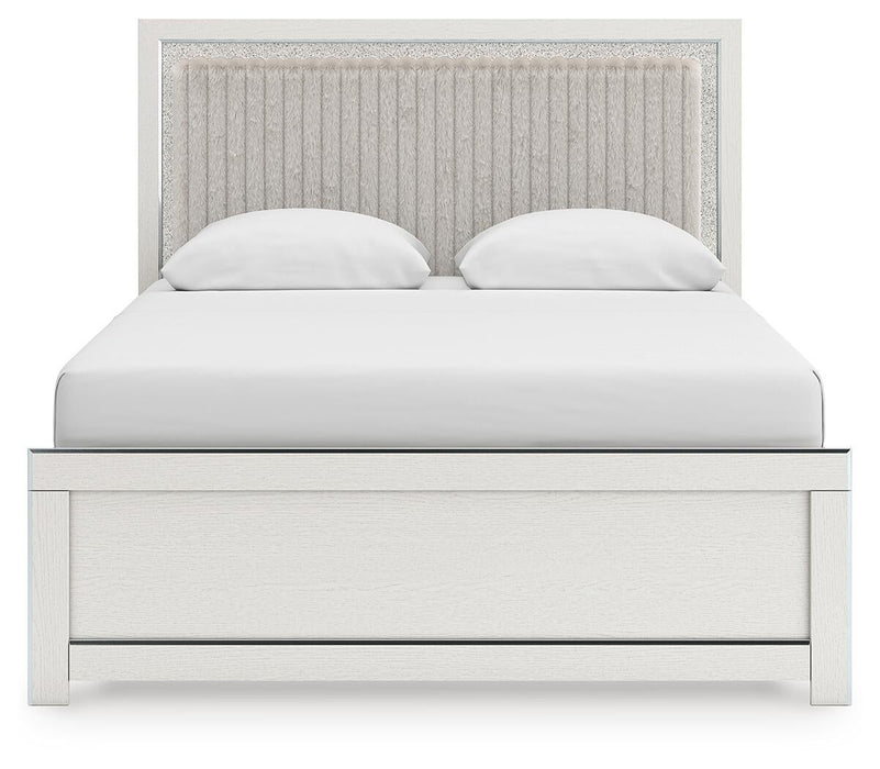 Zuraleus Queen Upholstered Panel Bed