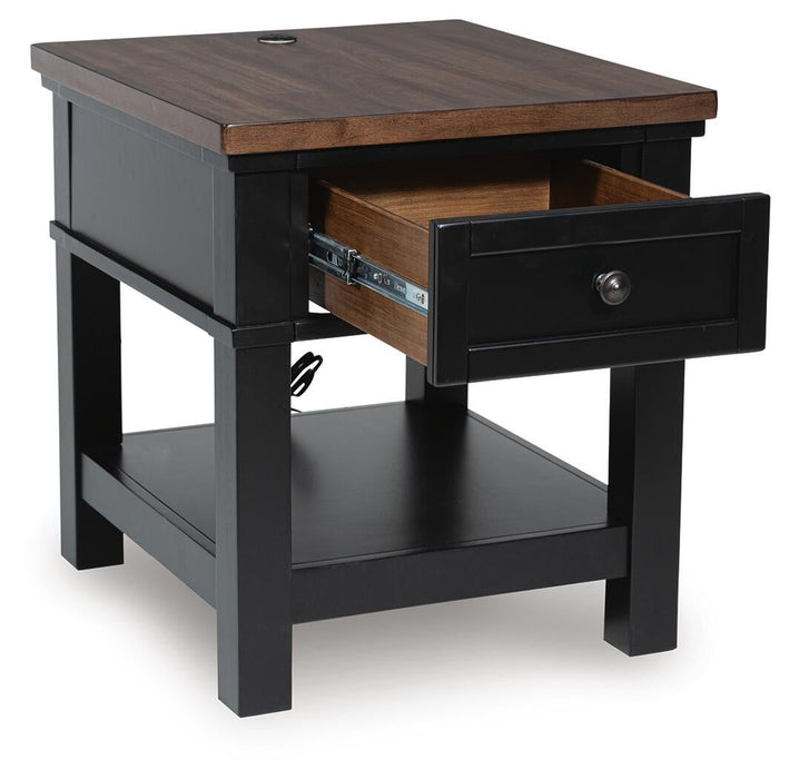 Wildenauer Rectangular End Table