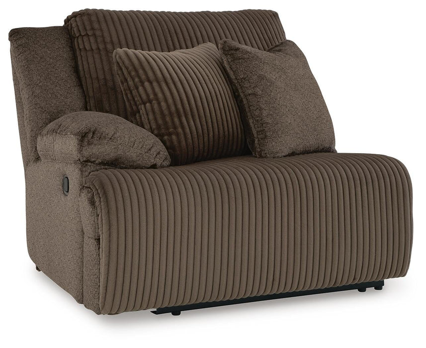 Top Tier 3-Piece Reclining Sofa Chaise Sectional
