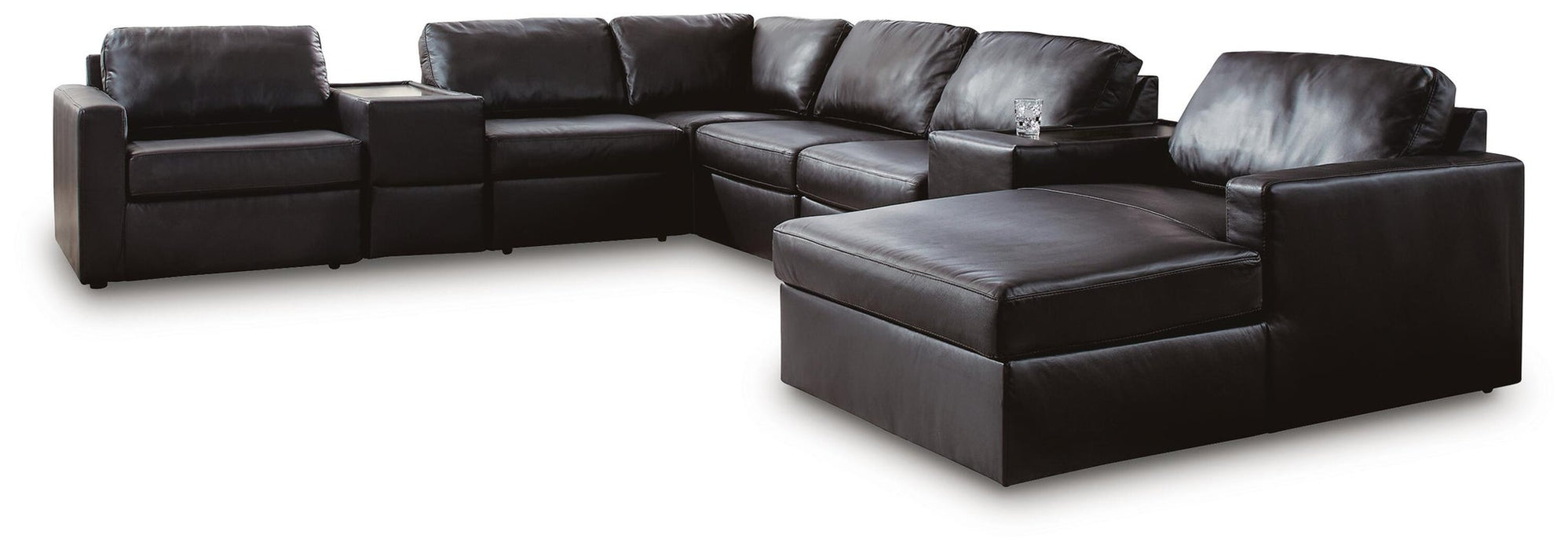 Modmax II 8-Piece Sectional with Chaise and Storage Consoles
