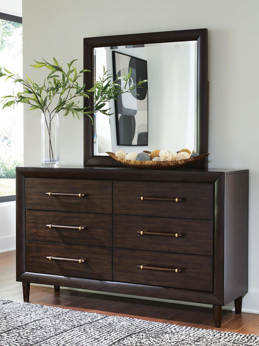 Dantenton Dresser and Mirror