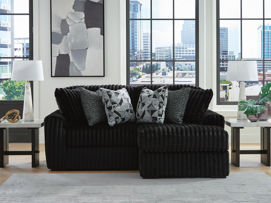 Midnight-Madness 2-Piece Sectional with Chaise