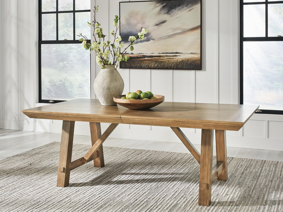 Ridgester RECT Dining Room EXT Table