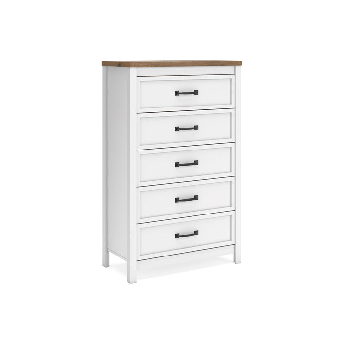 Kerisden Five Drawer Chest