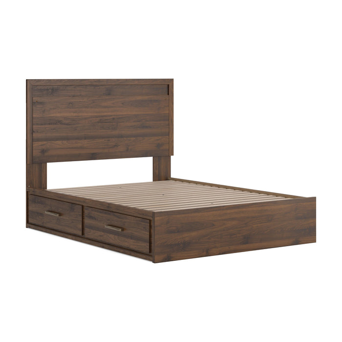 Janfyn Queen Panel Bed with 2 Sided Storage