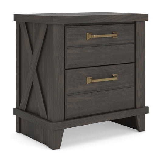 Vonitta Bay Two Drawer Night Stand