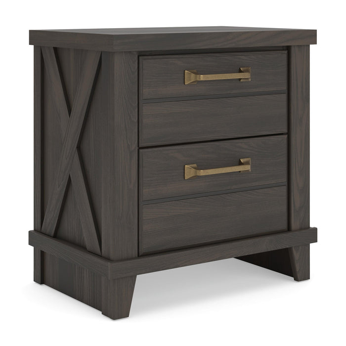 Vonitta Bay Two Drawer Night Stand