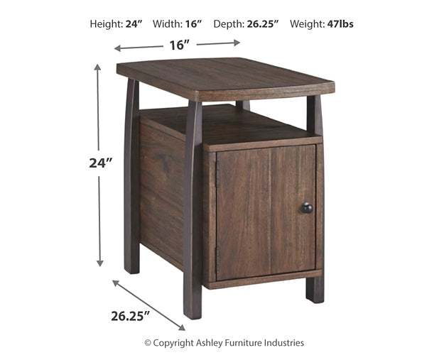 Vailbry Chair Side End Table