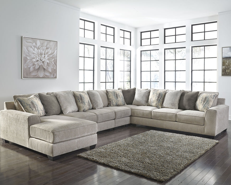 Ardsley 5-Piece Sectional with Chaise