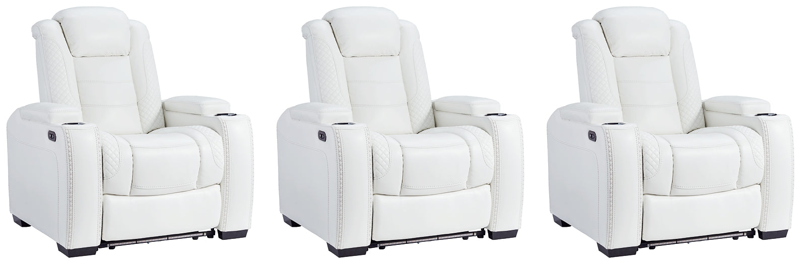 Party Time 3-Piece Home Theater Seating