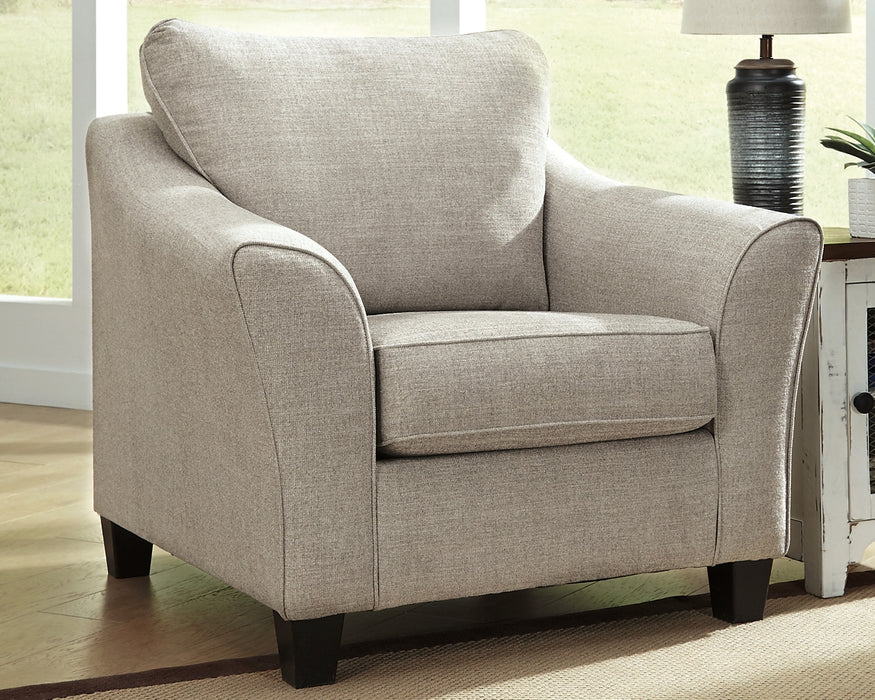 Abney Chair and Ottoman