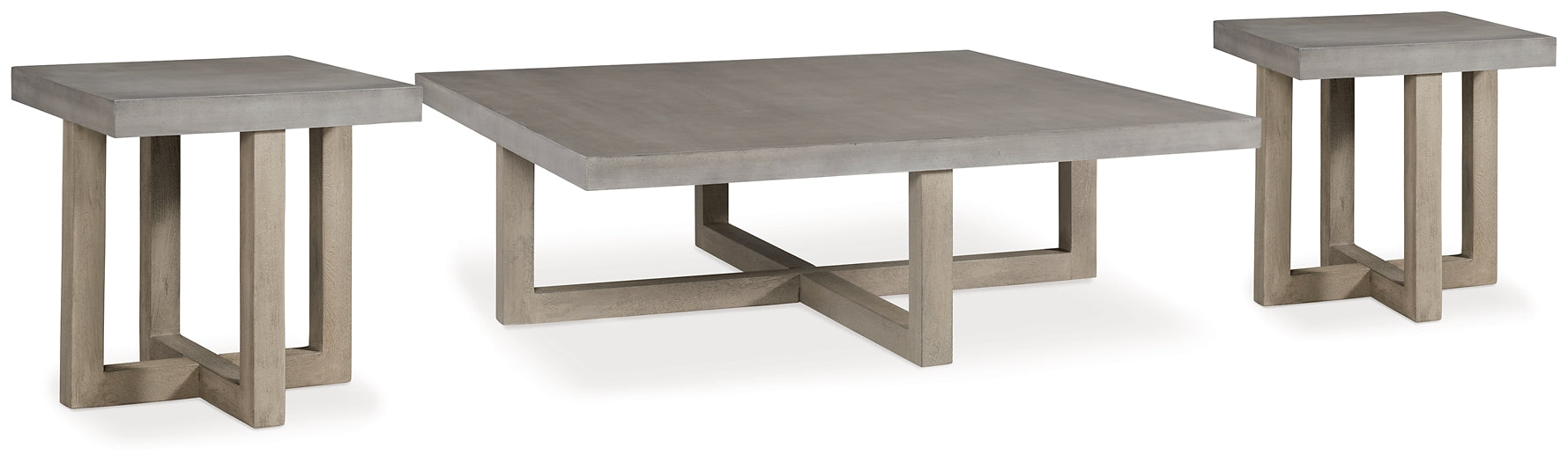 Lockthorne Coffee Table with 2 End Tables